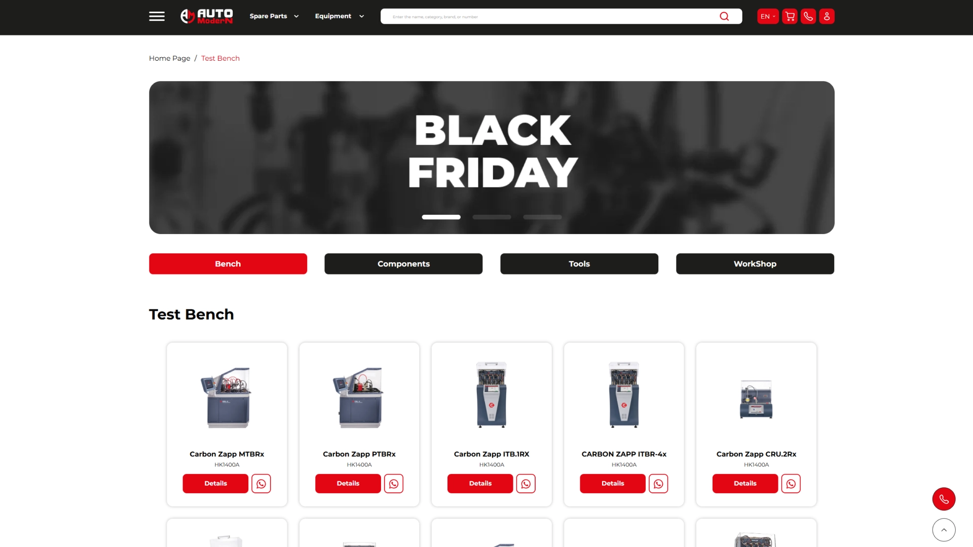 Automodern Website category