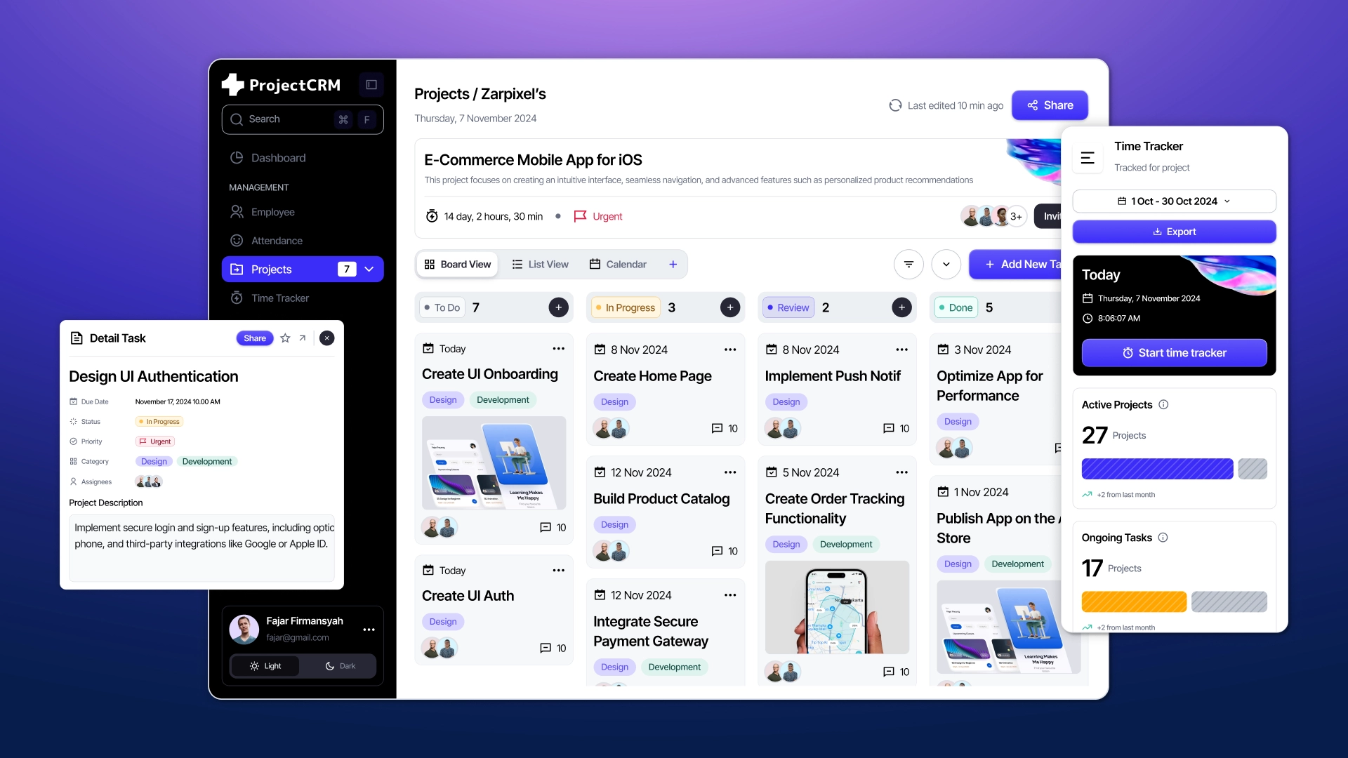 CRM project management in the IT sector