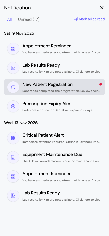 Мобильная CRM для уведомлений