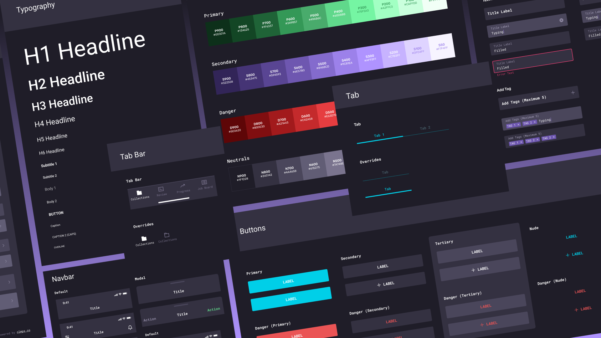 QSS Reporting Platform App ui kit