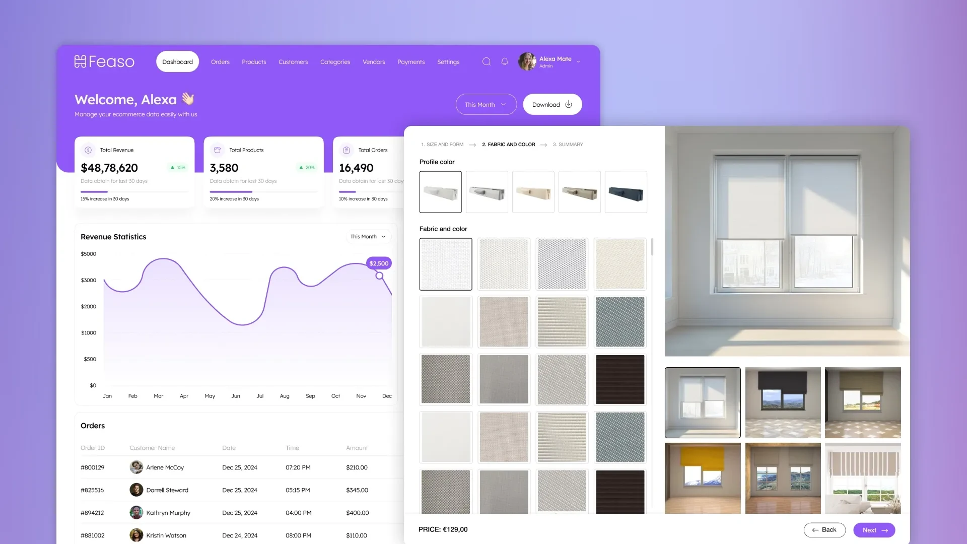 Window constructor in CRM with configurator module