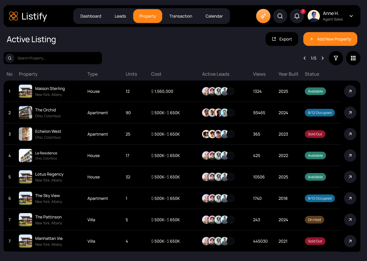 CRM system for the construction business