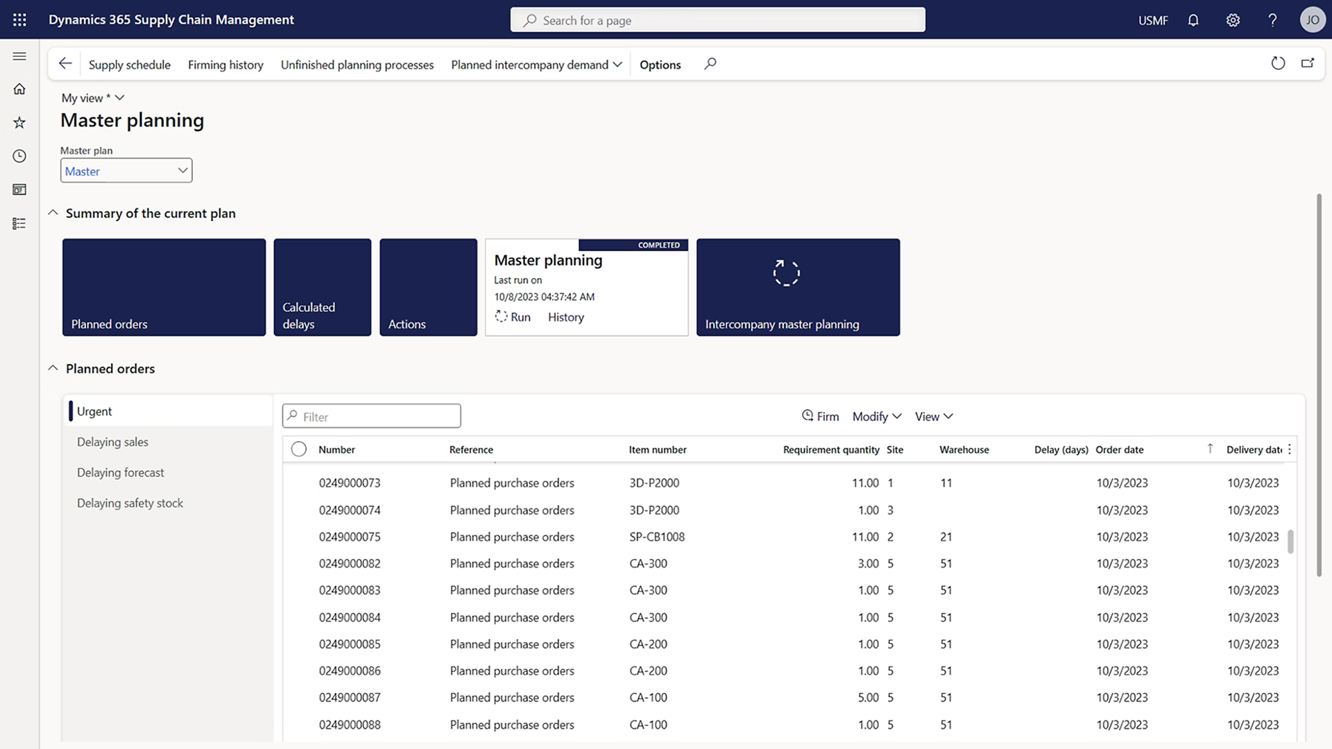 Dynamics 365 Finance & Supply Chain Management