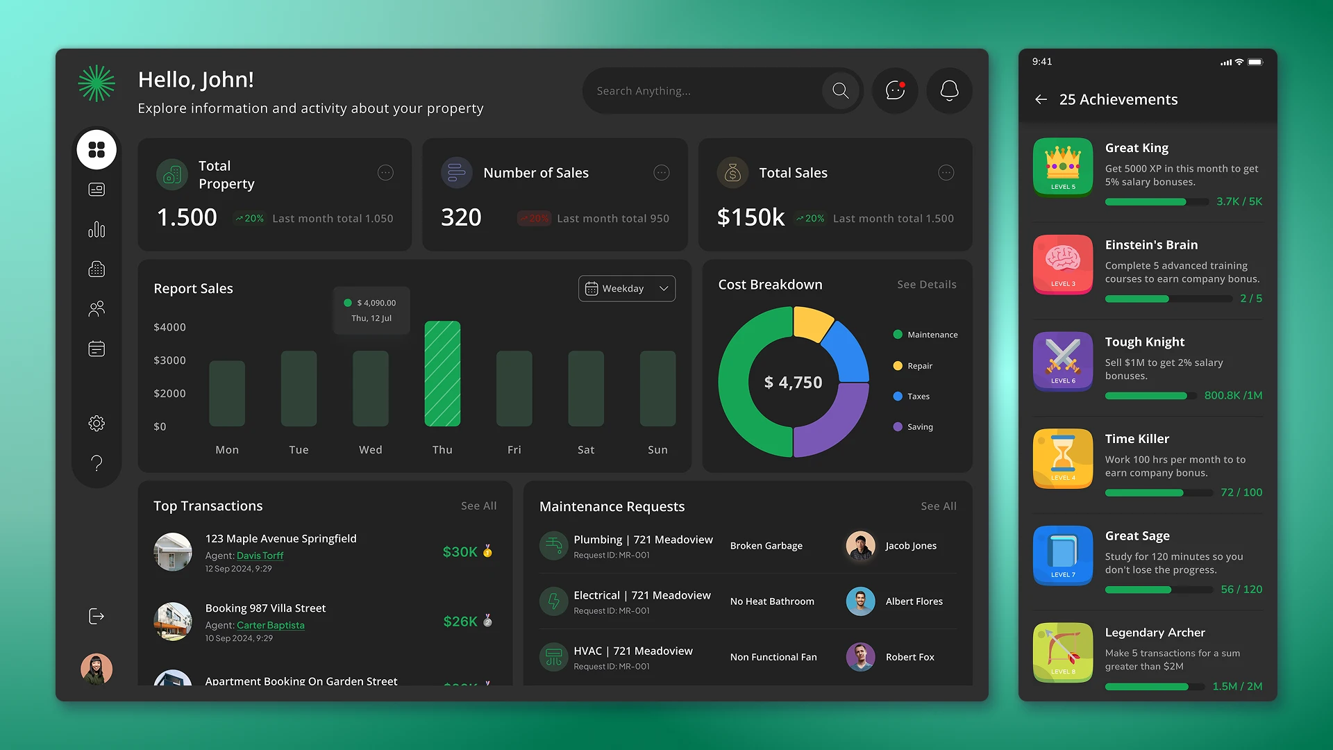 Example of CRM with game elements