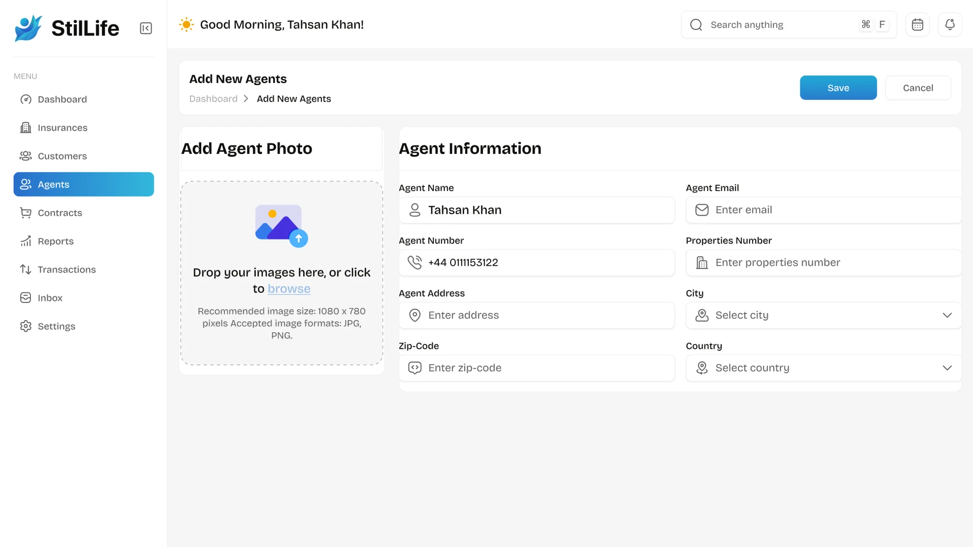 Агенты в CRM для страховой